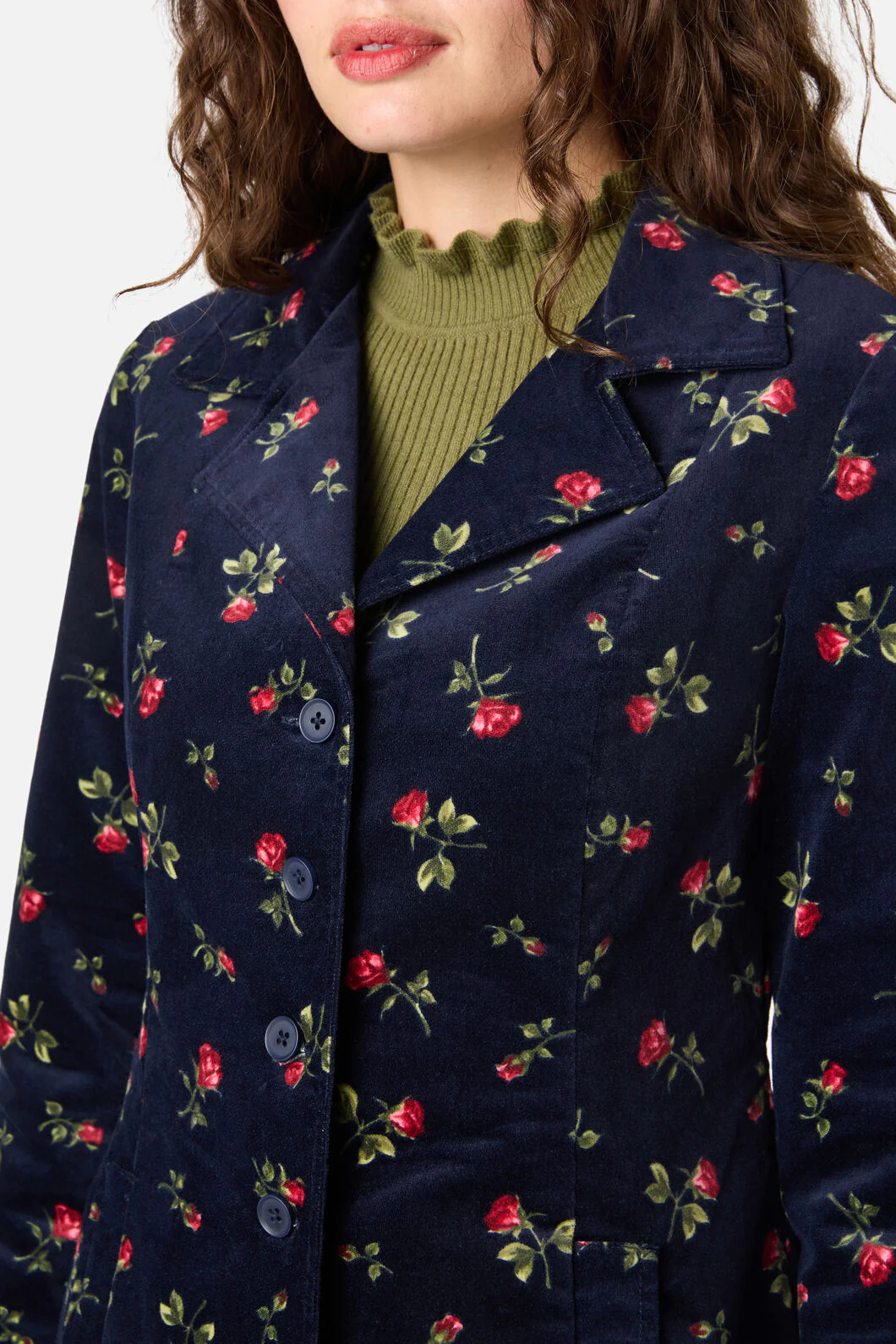 Evie Rose Velvet Jacket - Image 10