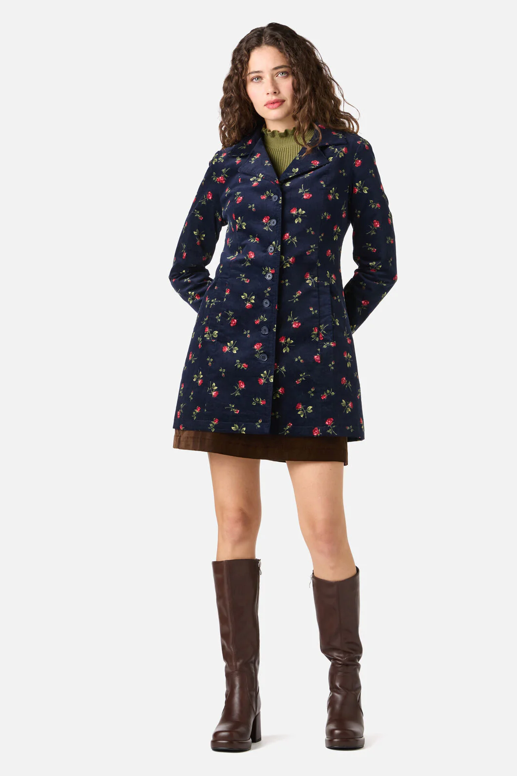 Evie Rose Velvet Jacket - Image 5