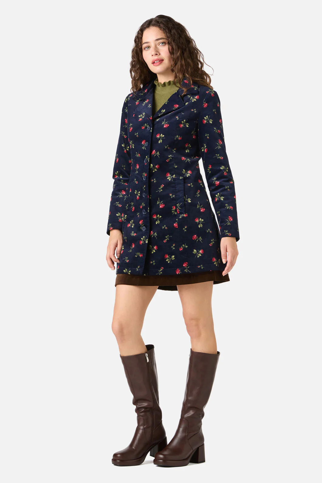 Evie Rose Velvet Jacket - Image 6