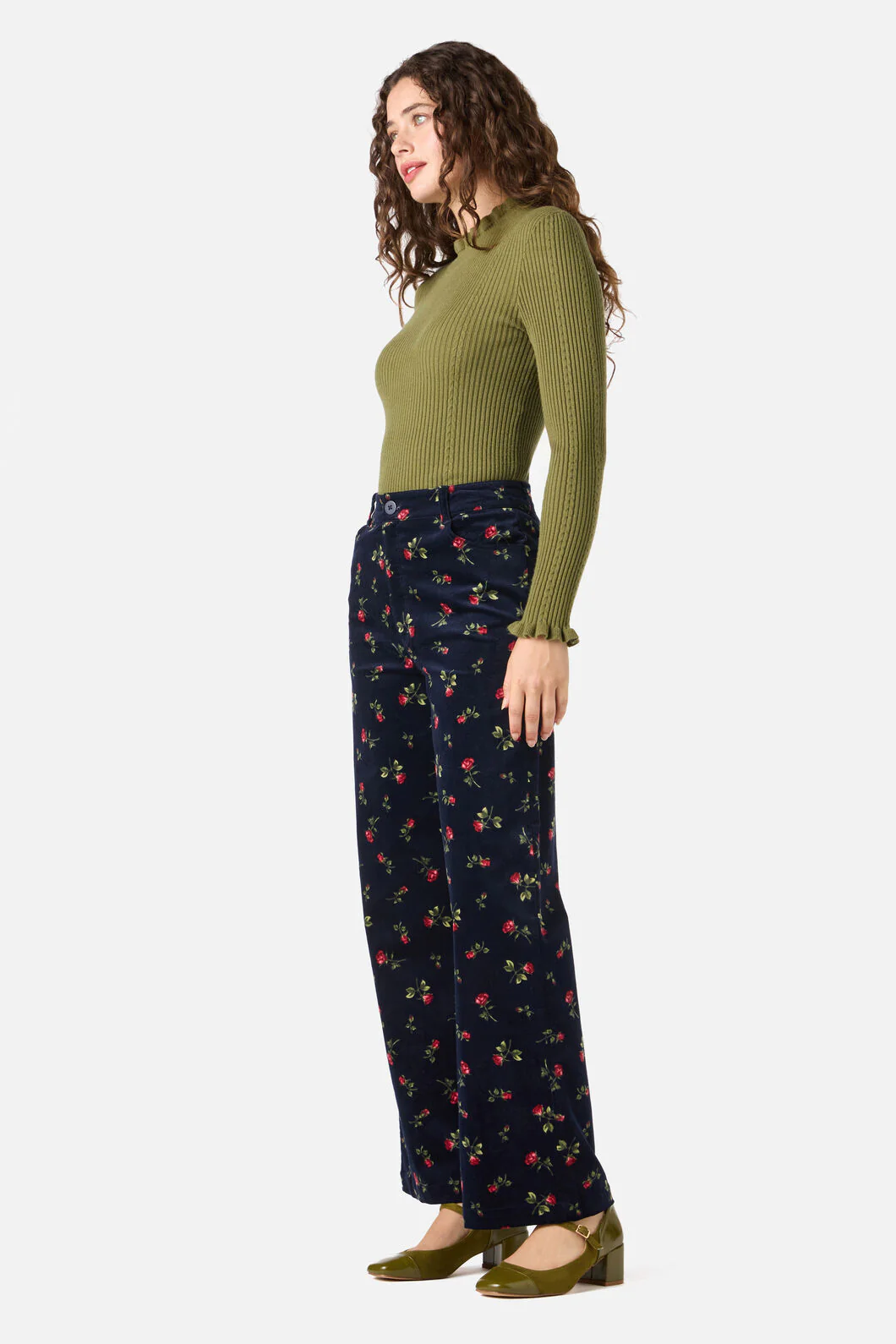 Evie Rose Velvet Jean - Image 5