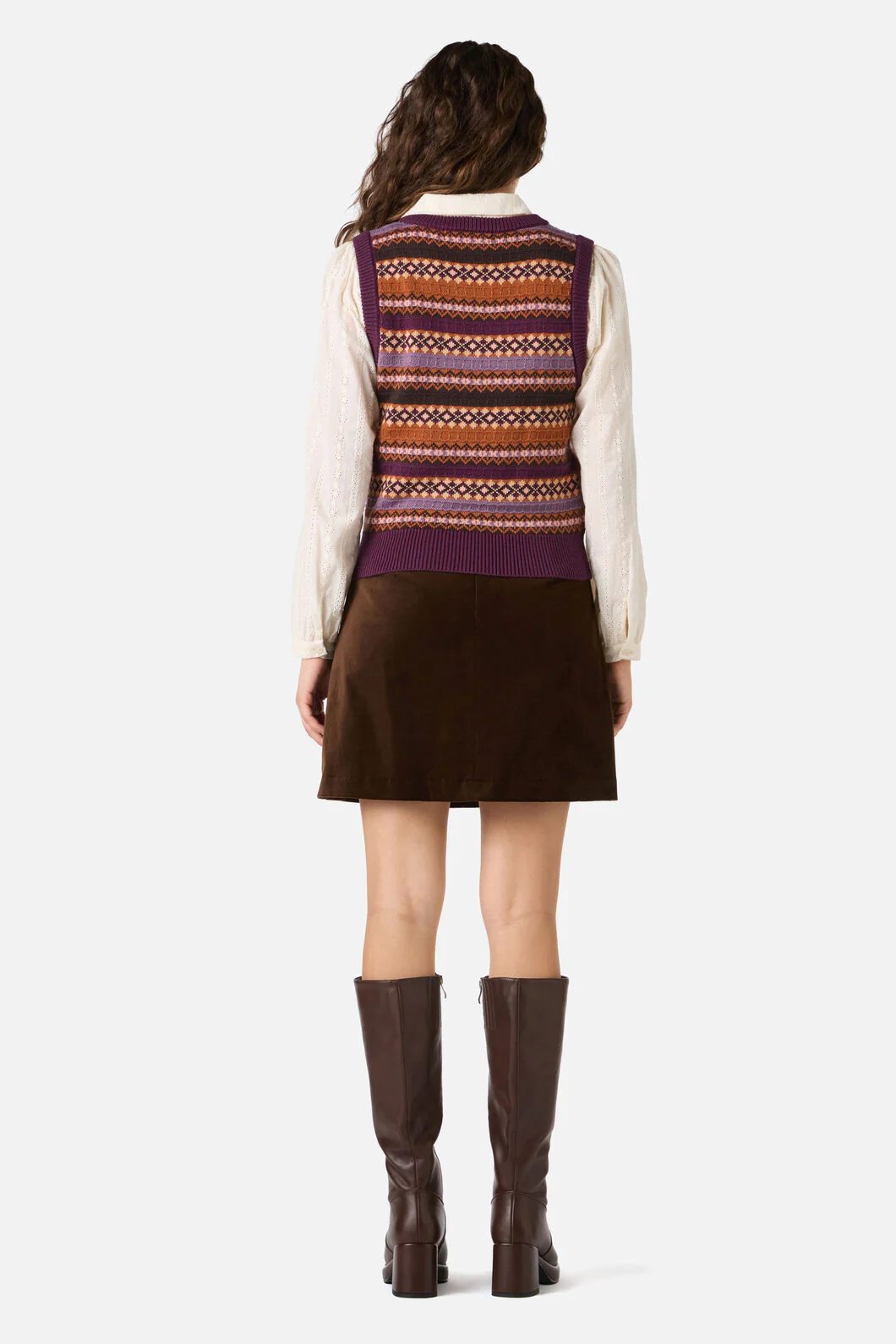 Fairisle Knit Vest - Image 11