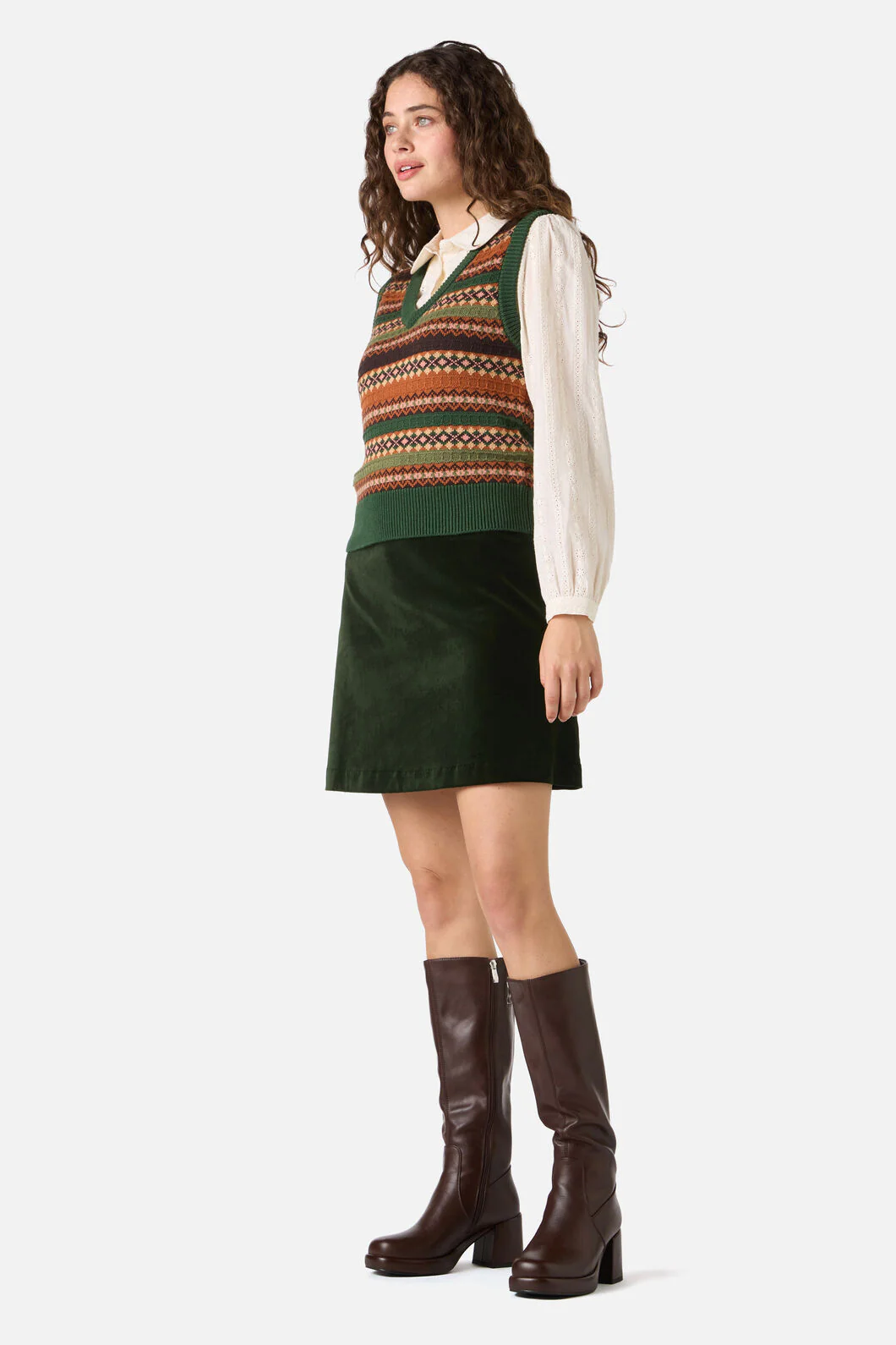 Fairisle Knit Vest - Image 3
