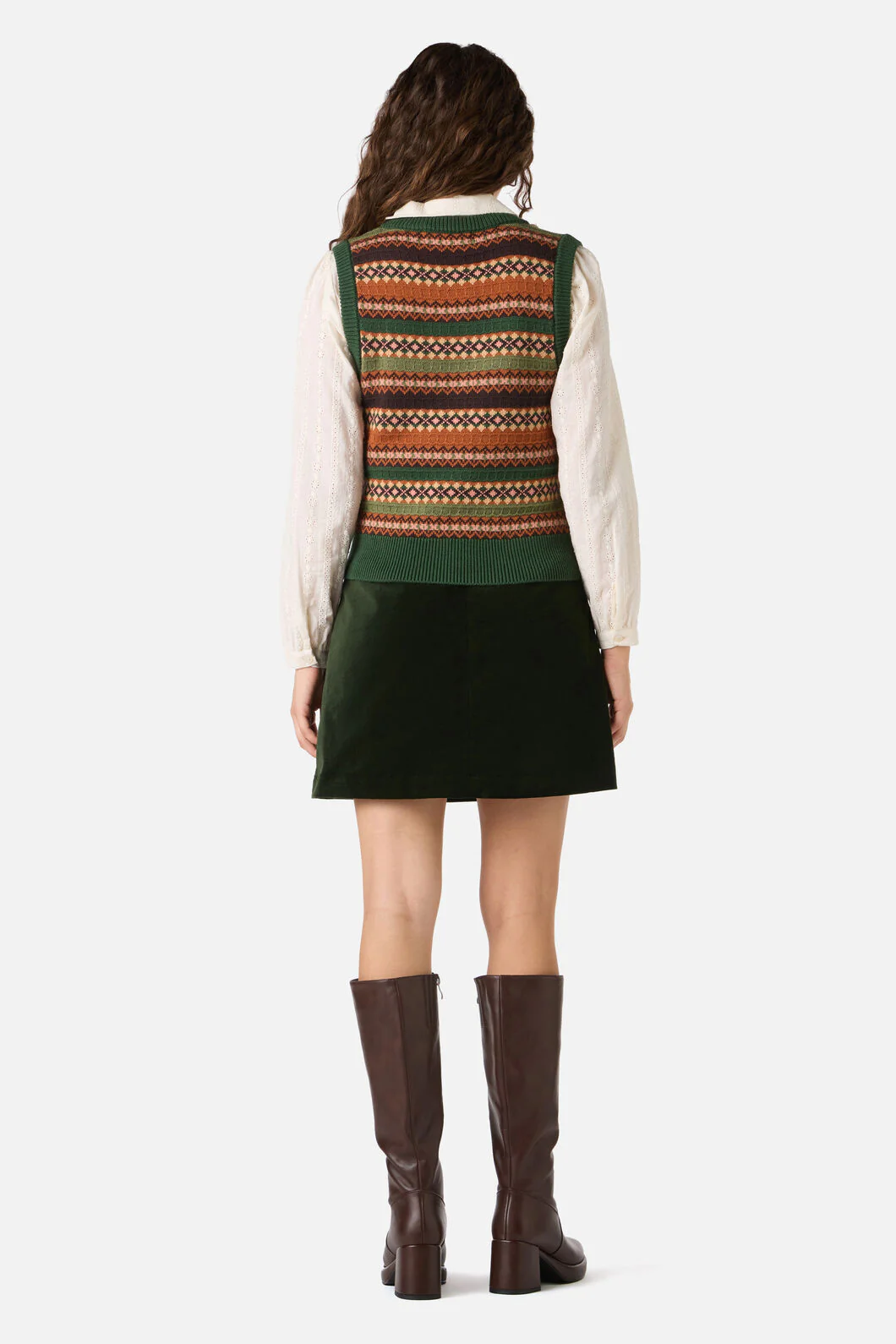 Fairisle Knit Vest - Image 4