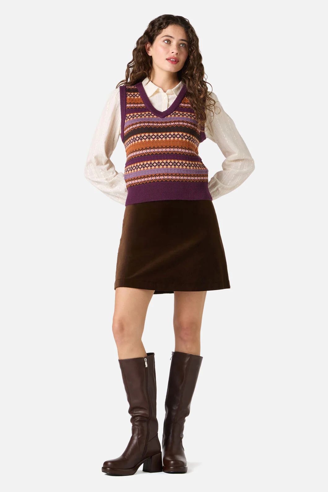 Fairisle Knit Vest - Image 8