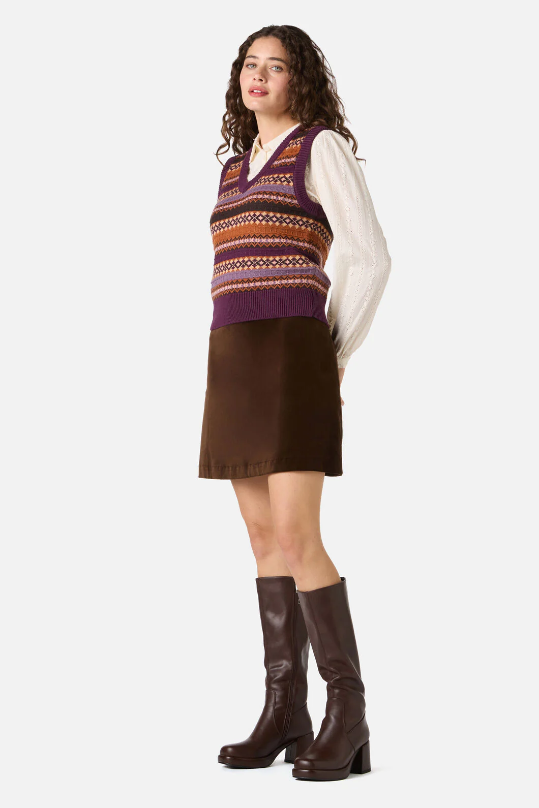 Fairisle Knit Vest - Image 9