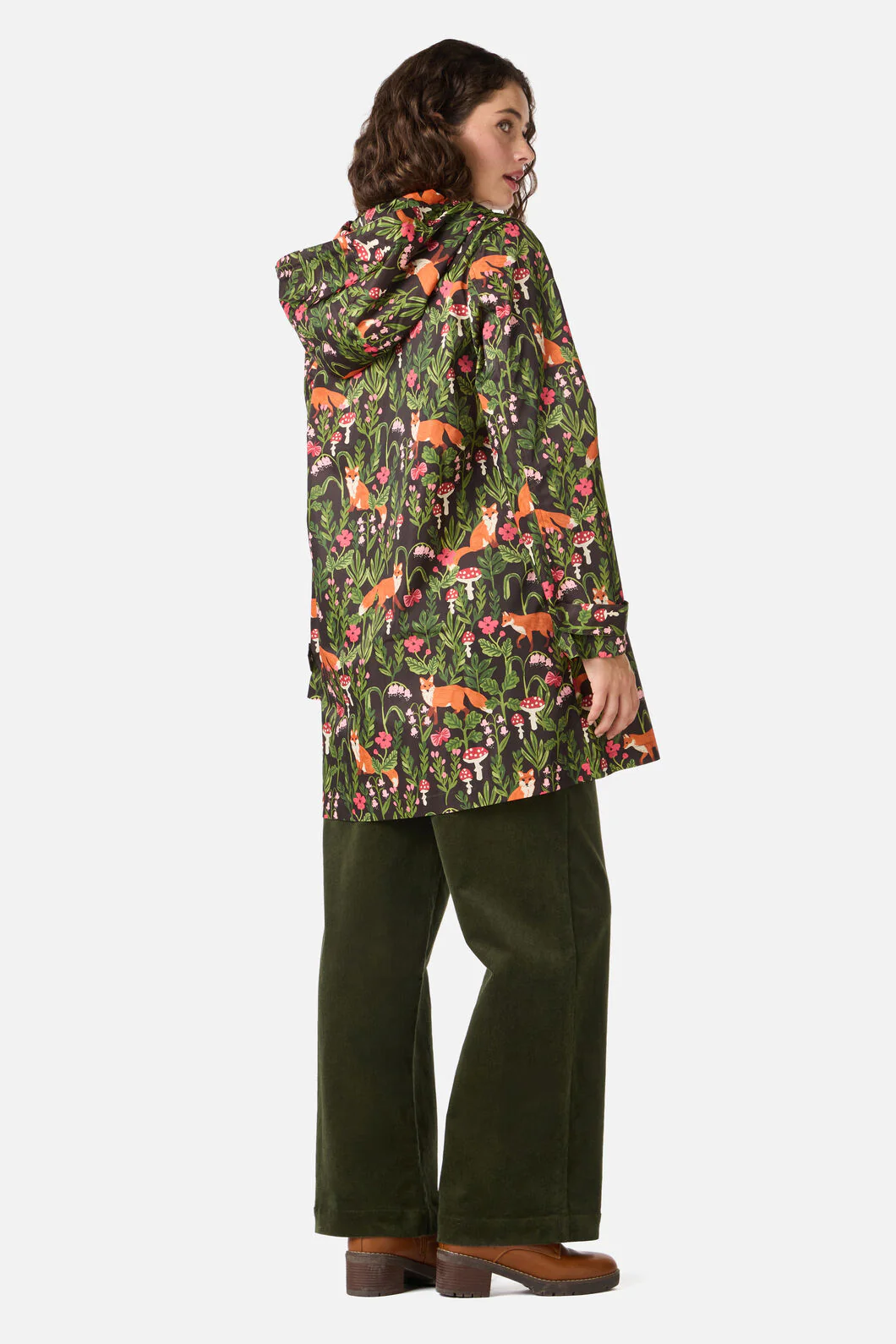 Fancy Foxes Raincoat - Image 6
