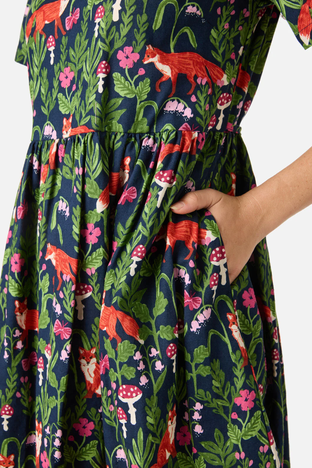 Fancy Foxes Smock Dress - Image 6