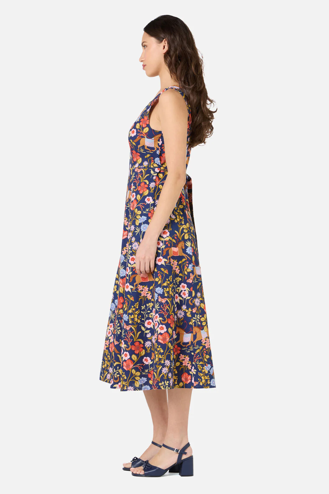 Fancy Horses Midi Dress - Image 3