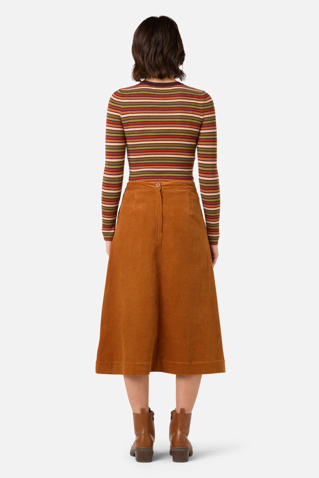 Felicity Cord Midi Skirt - Image 4
