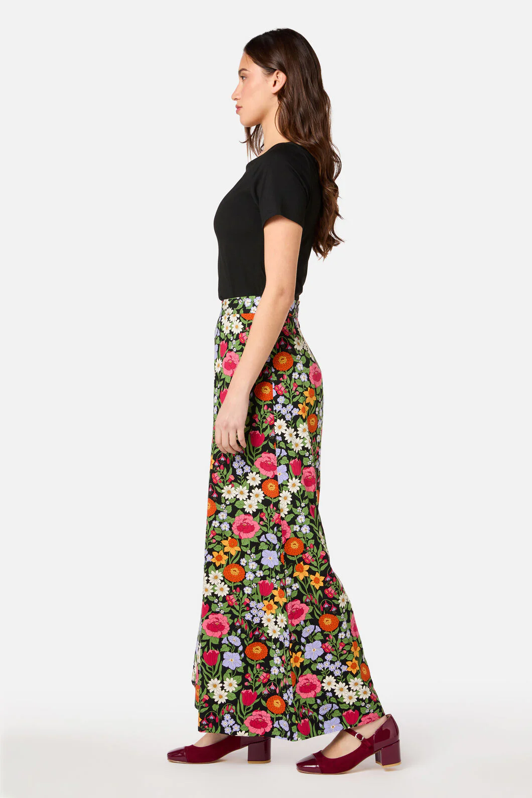 Floral Field Palazzo Pant - Image 2