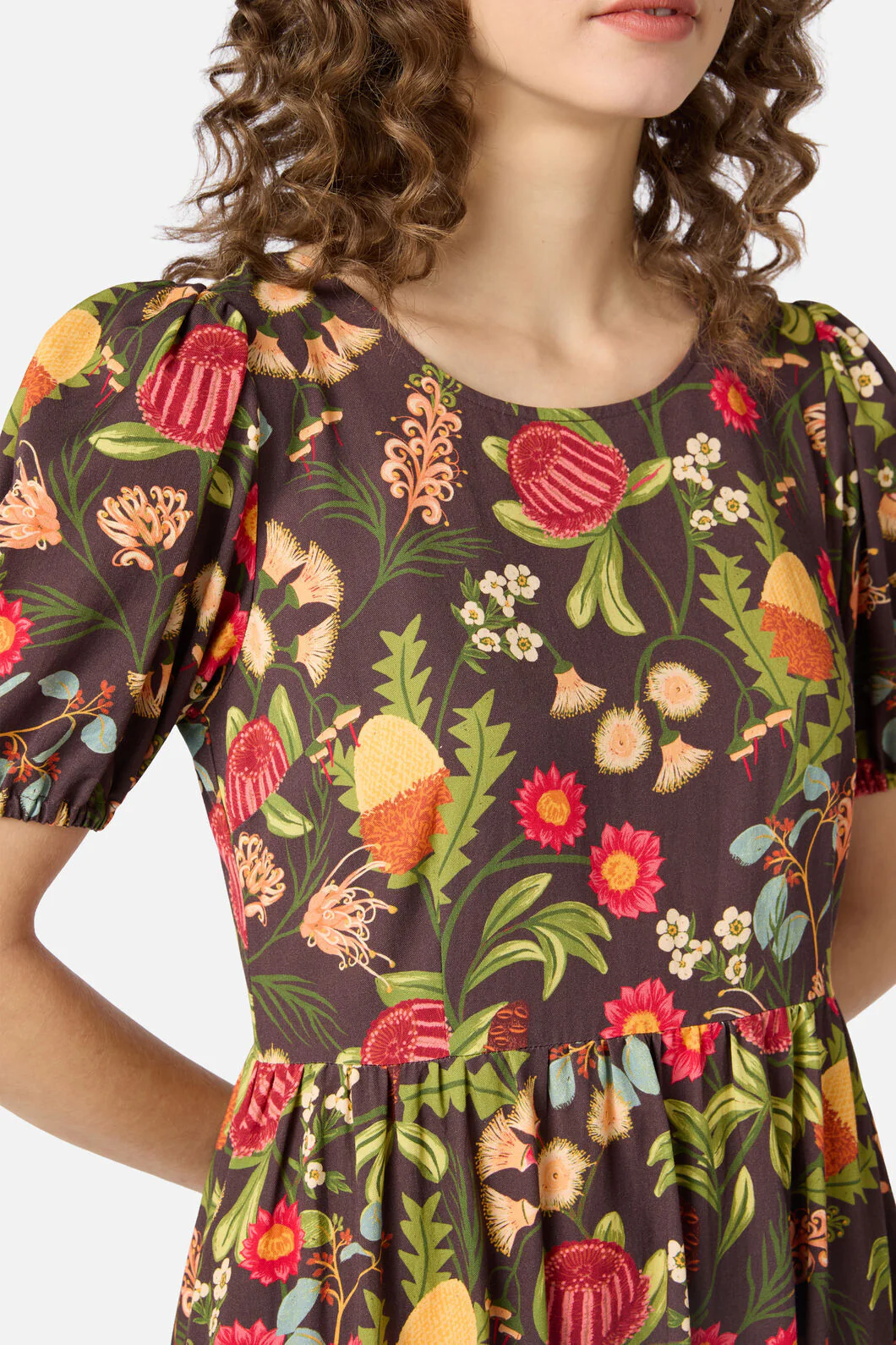 Florence Native Midi Dress - Image 8
