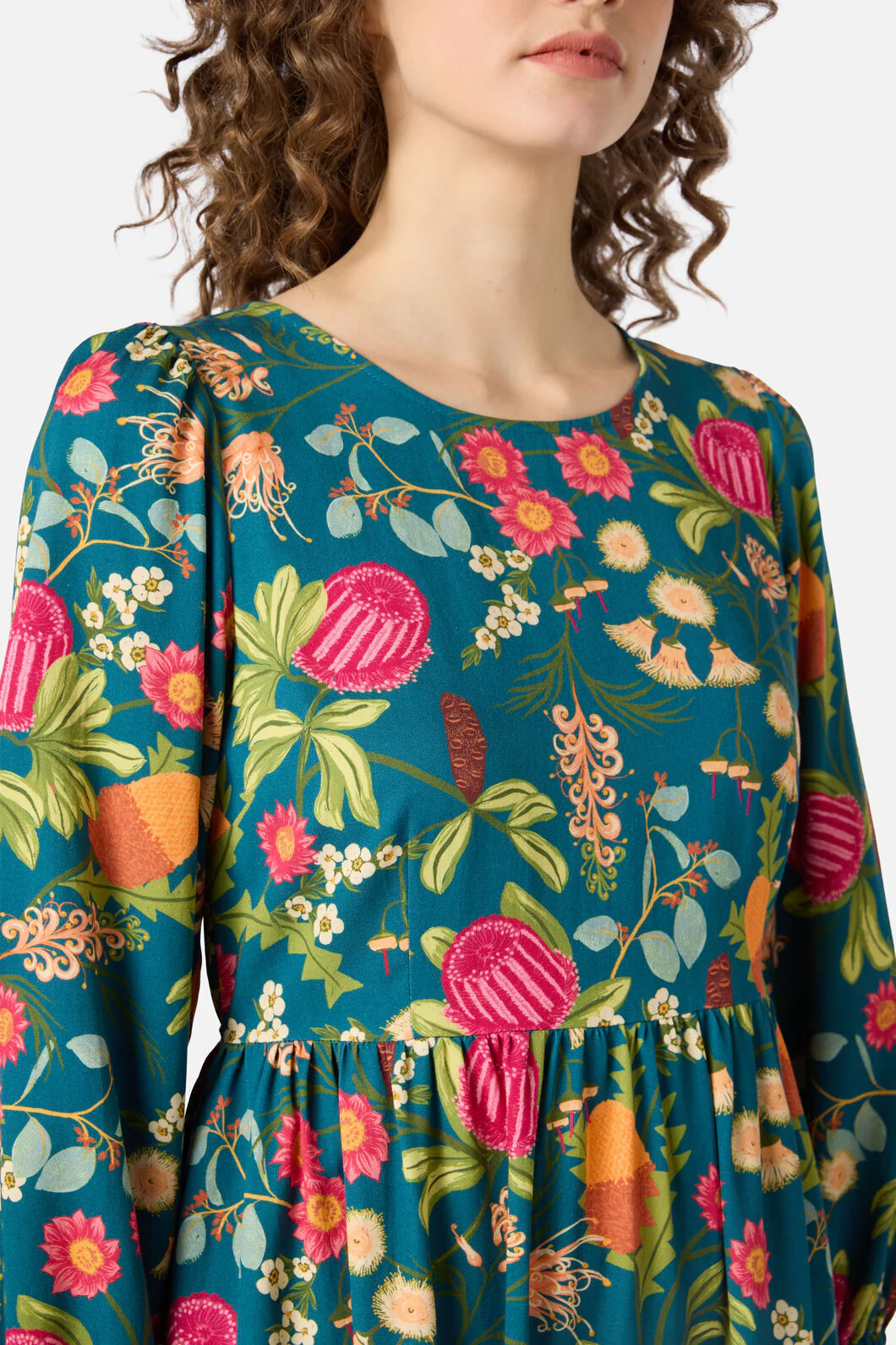 Florence Native Smock Dress - Image 6