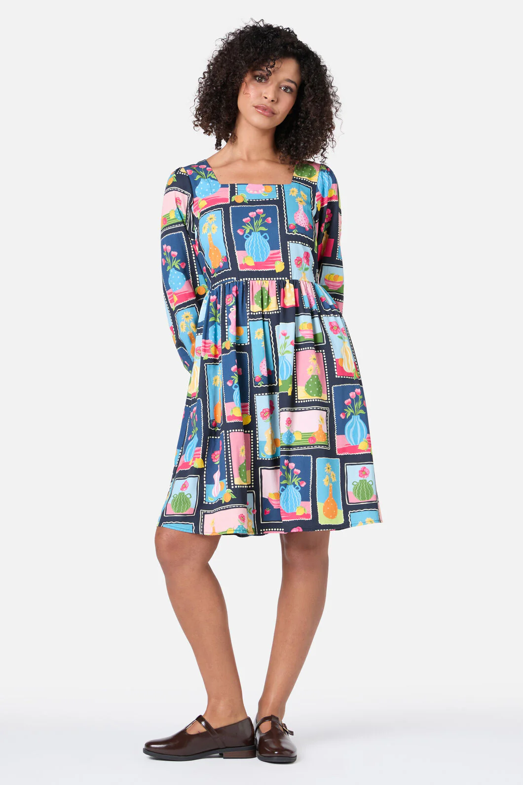 Flower Vases Mini Dress - Image 3