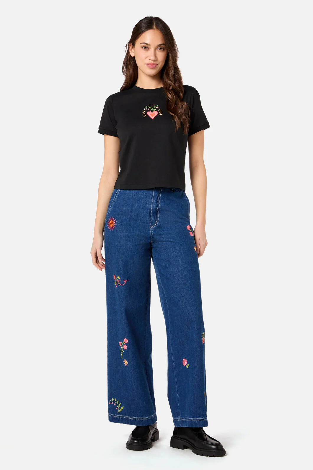 Folk Art Printed Tee - Image 2