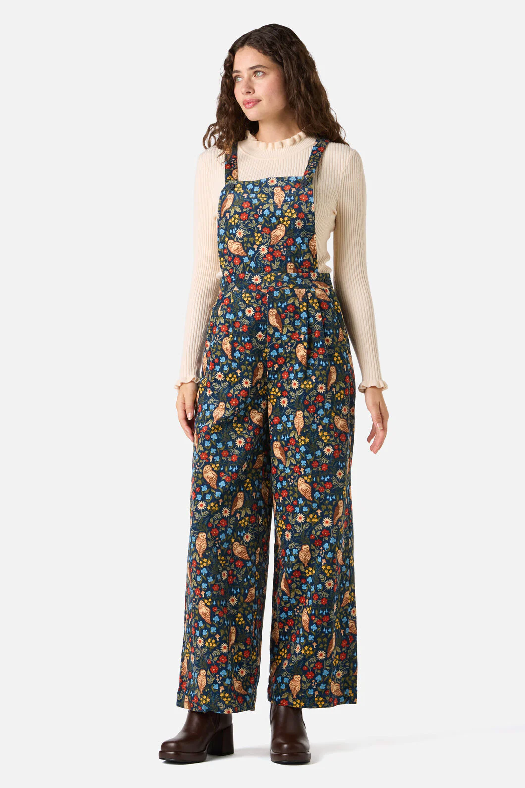 Forest Owl Cord Overall - Image 2