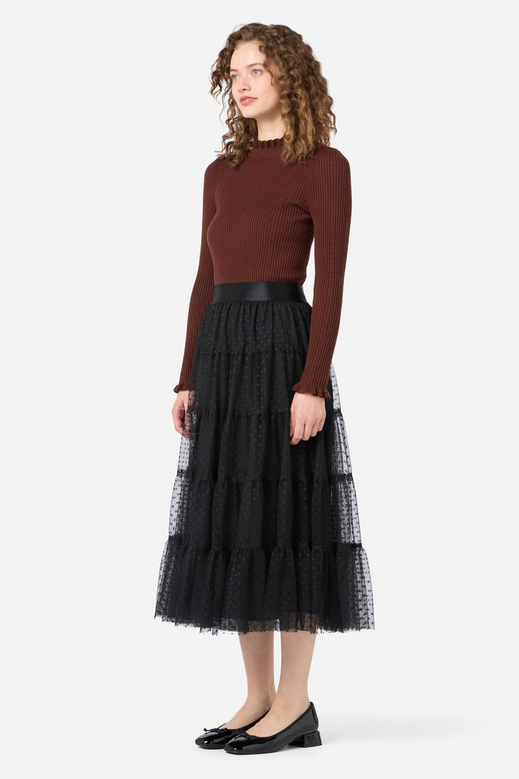 Francesca Tulle Midi Skirt - Image 2