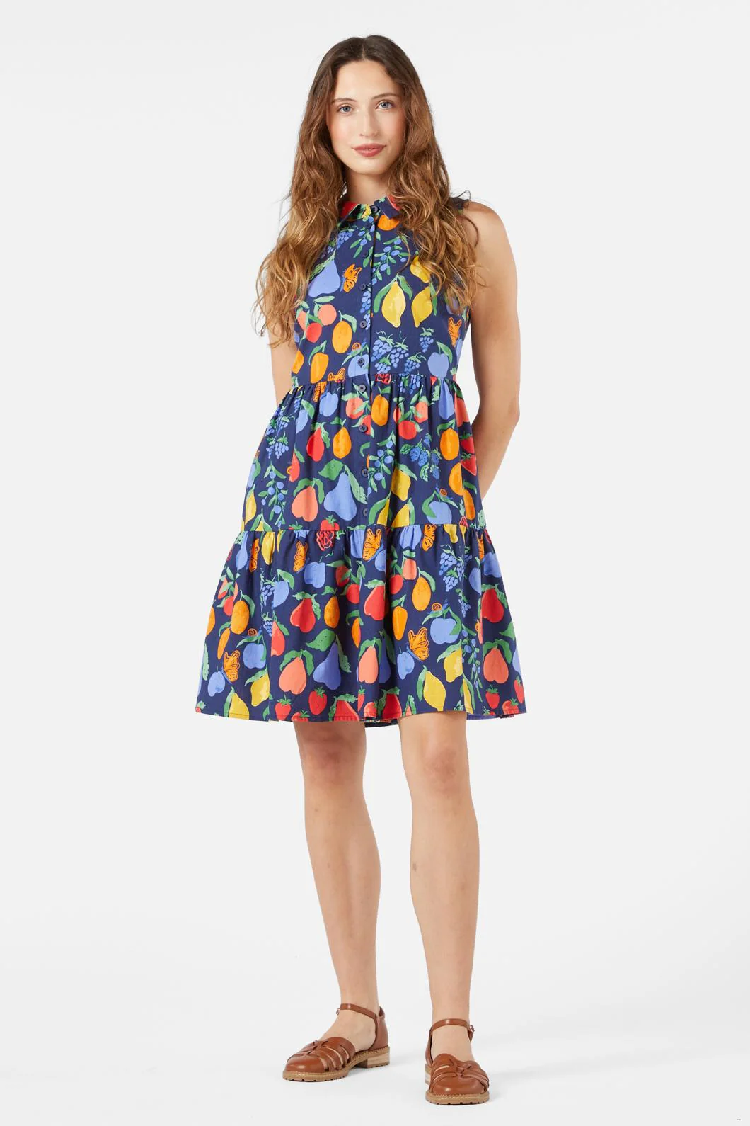 Fruit Bowl Shirt Dress - Image 2
