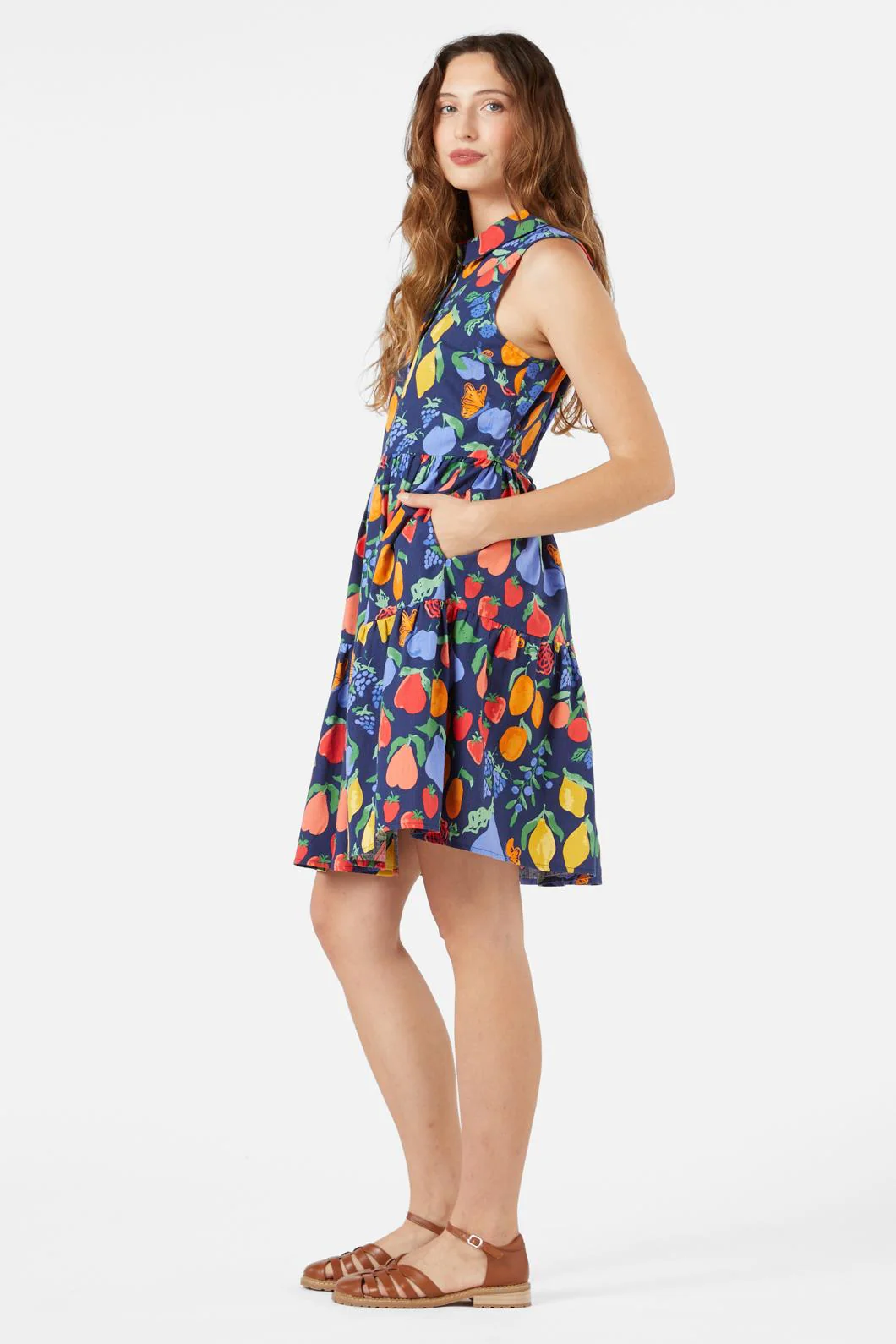 Fruit Bowl Shirt Dress - Image 4