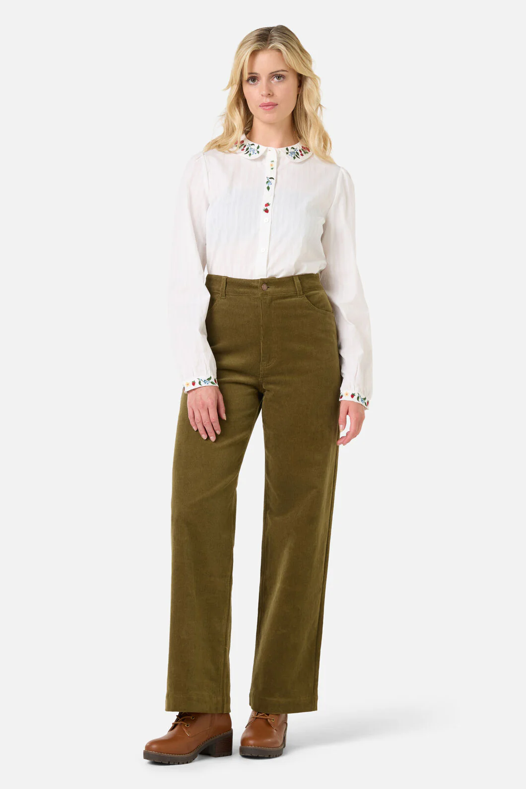 Garden Embroidered Blouse - Image 4