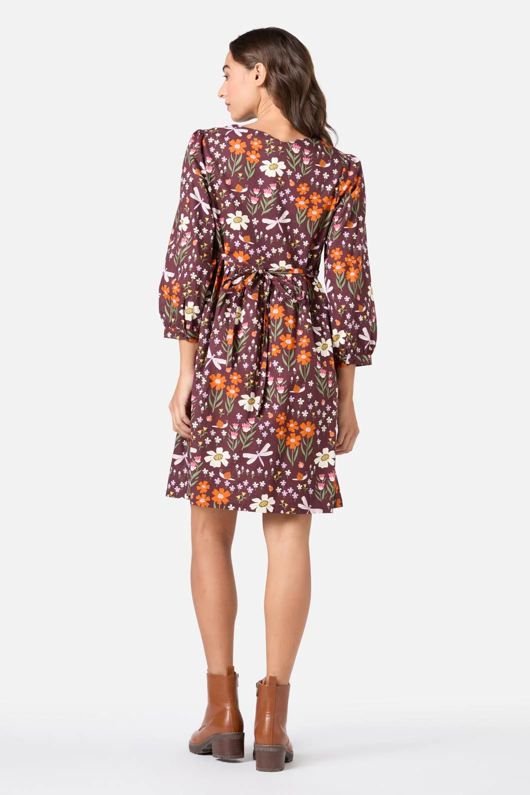 Garden Life Button Front Dress - Image 3