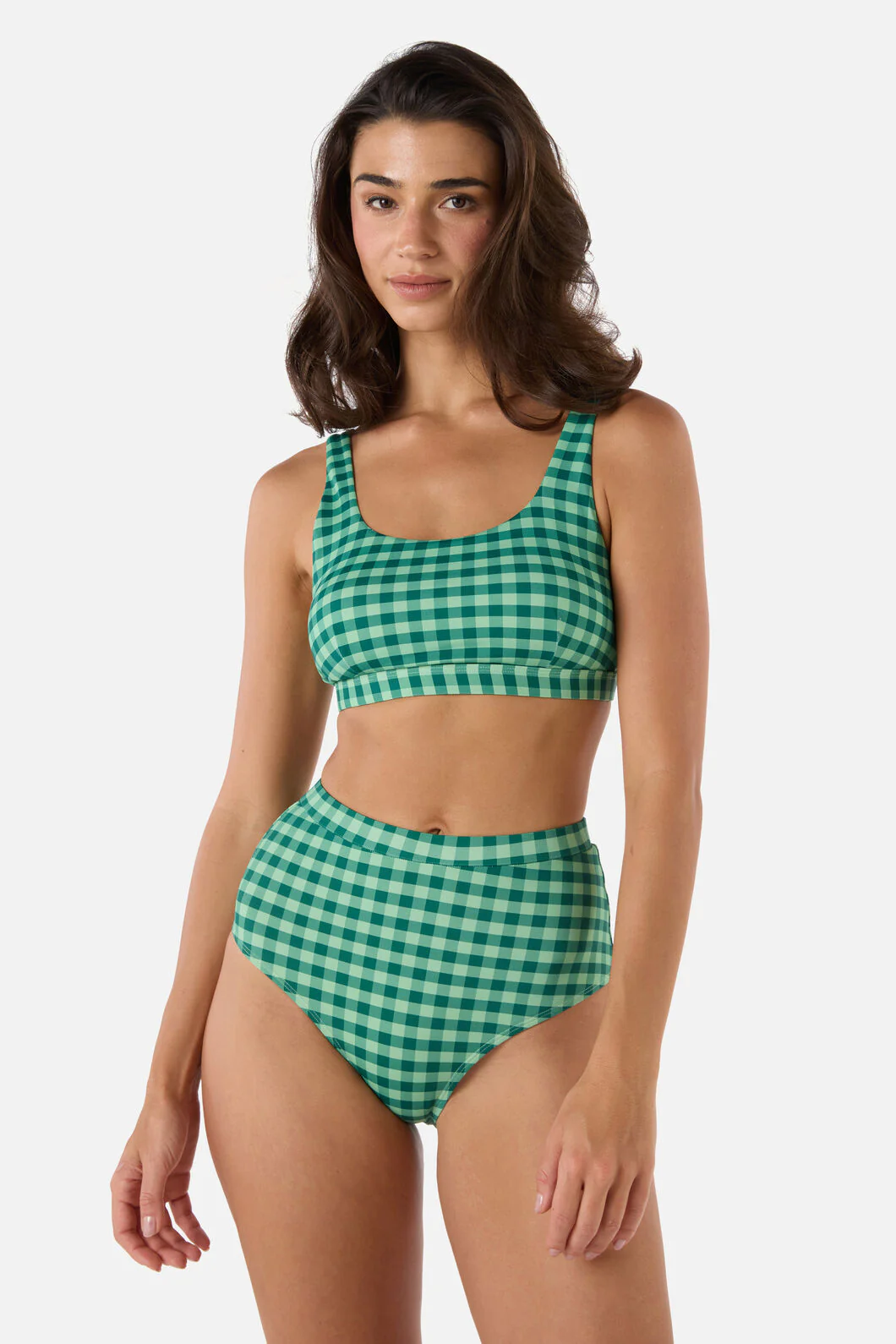 Gingham Bikini Top - Image 8