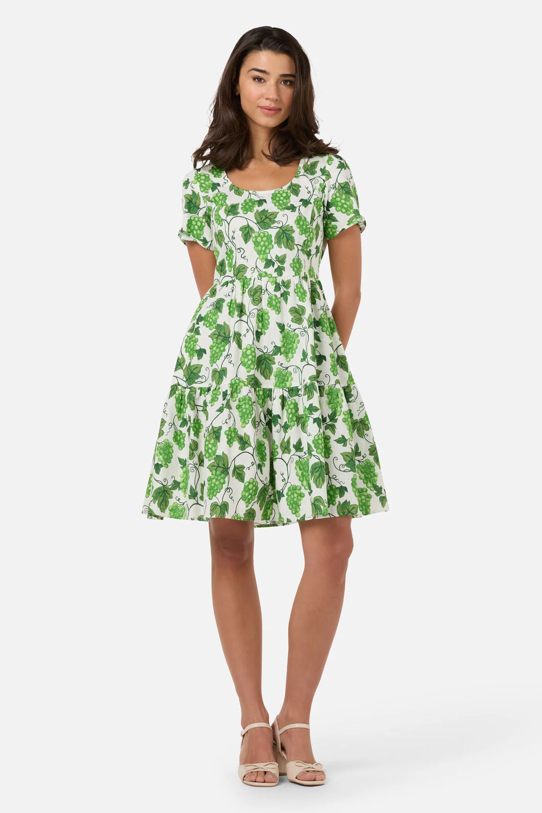 Grape Vine Mini Dress - Image 2