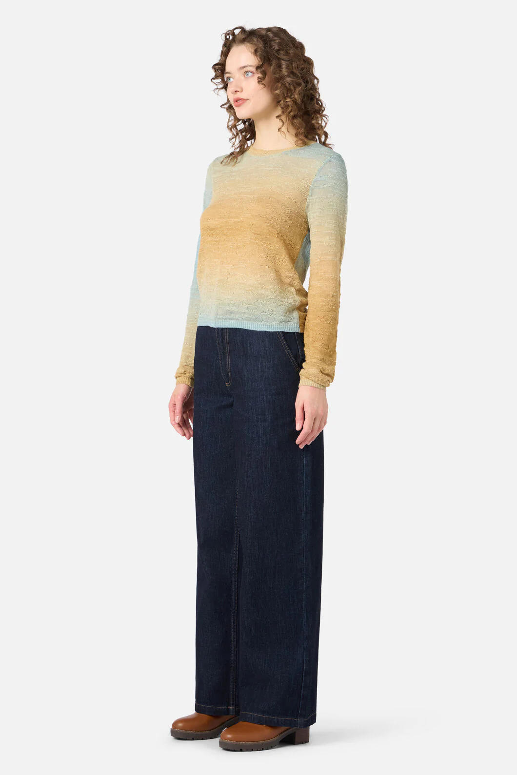Harlow Ombre Knit Top - Image 2