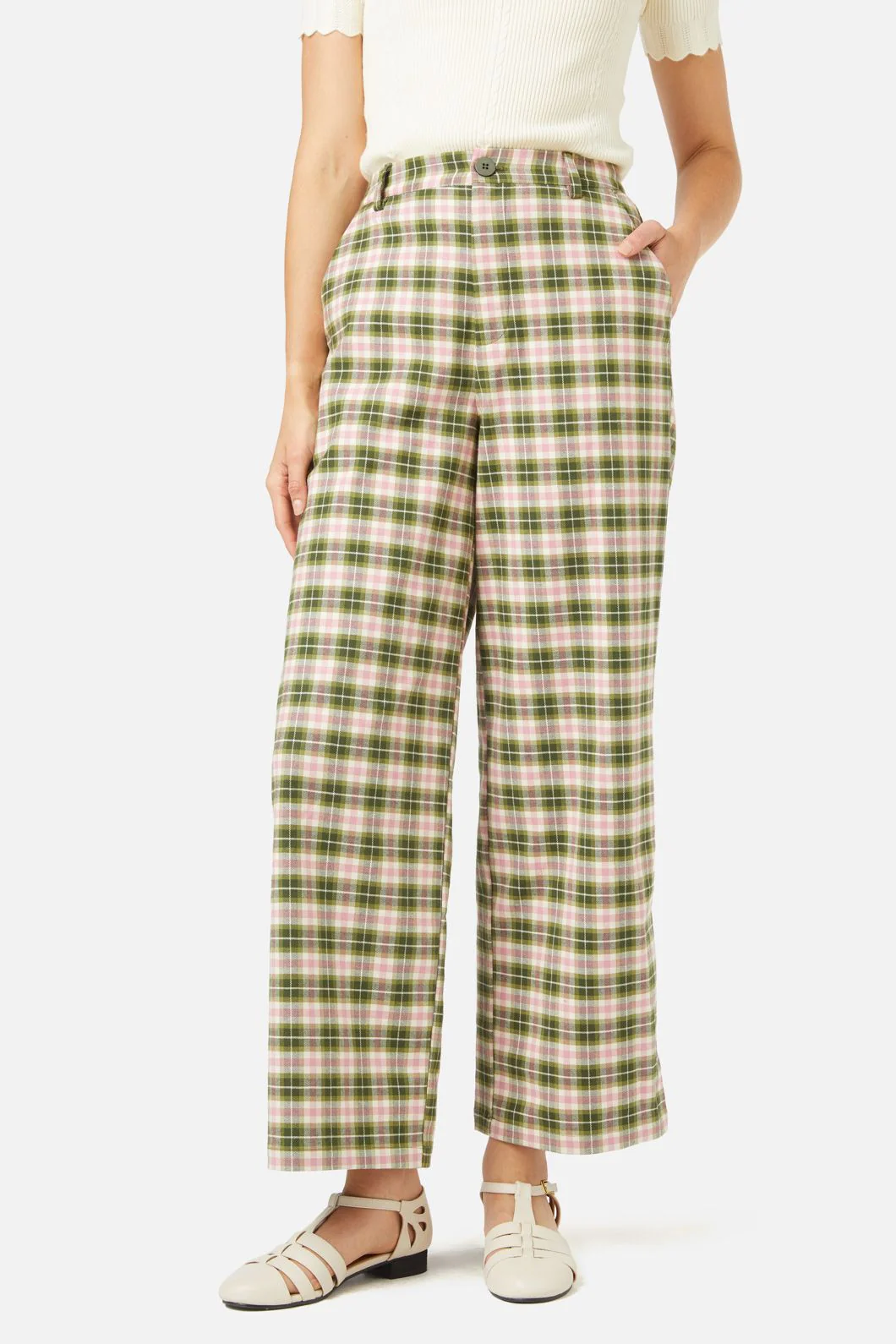 Hazel Check Pant - Image 3