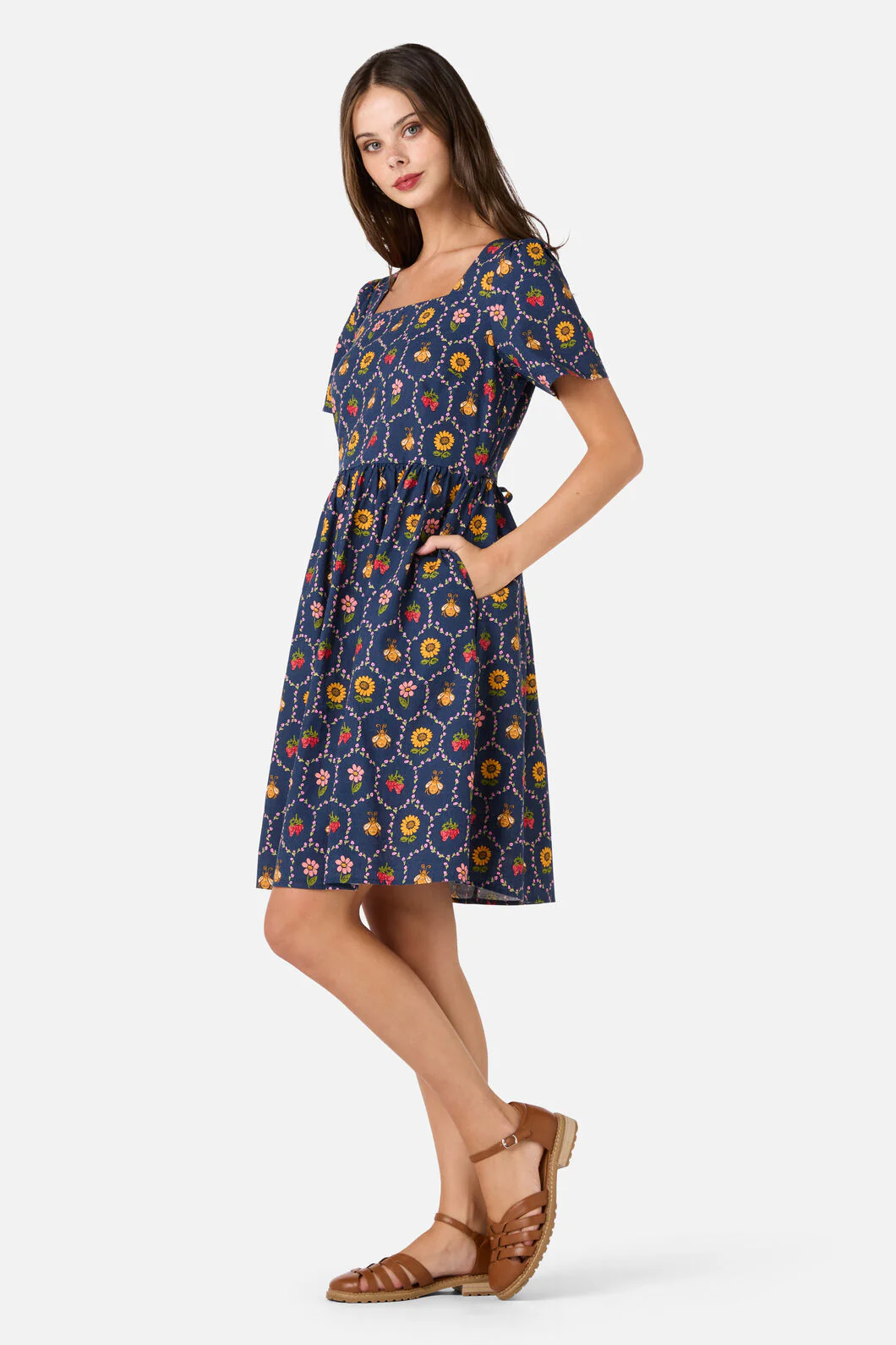 Honey Bee Hive Mini Dress - Image 3