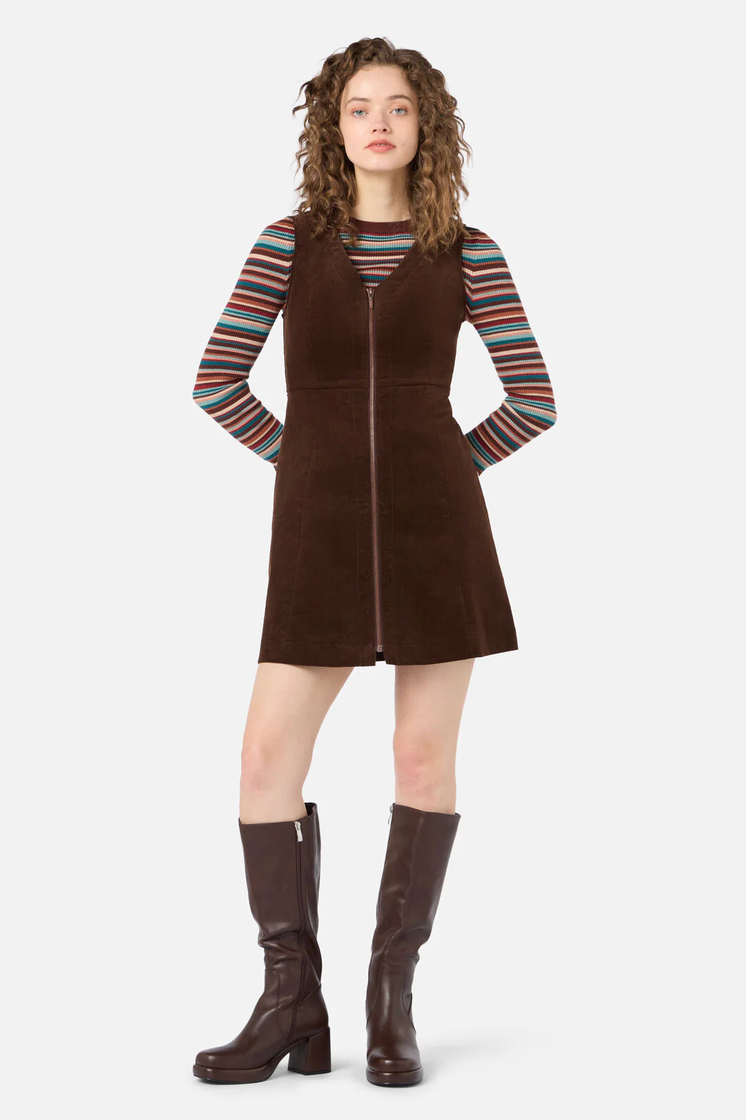 Honey Cord Pinafore - Image 9