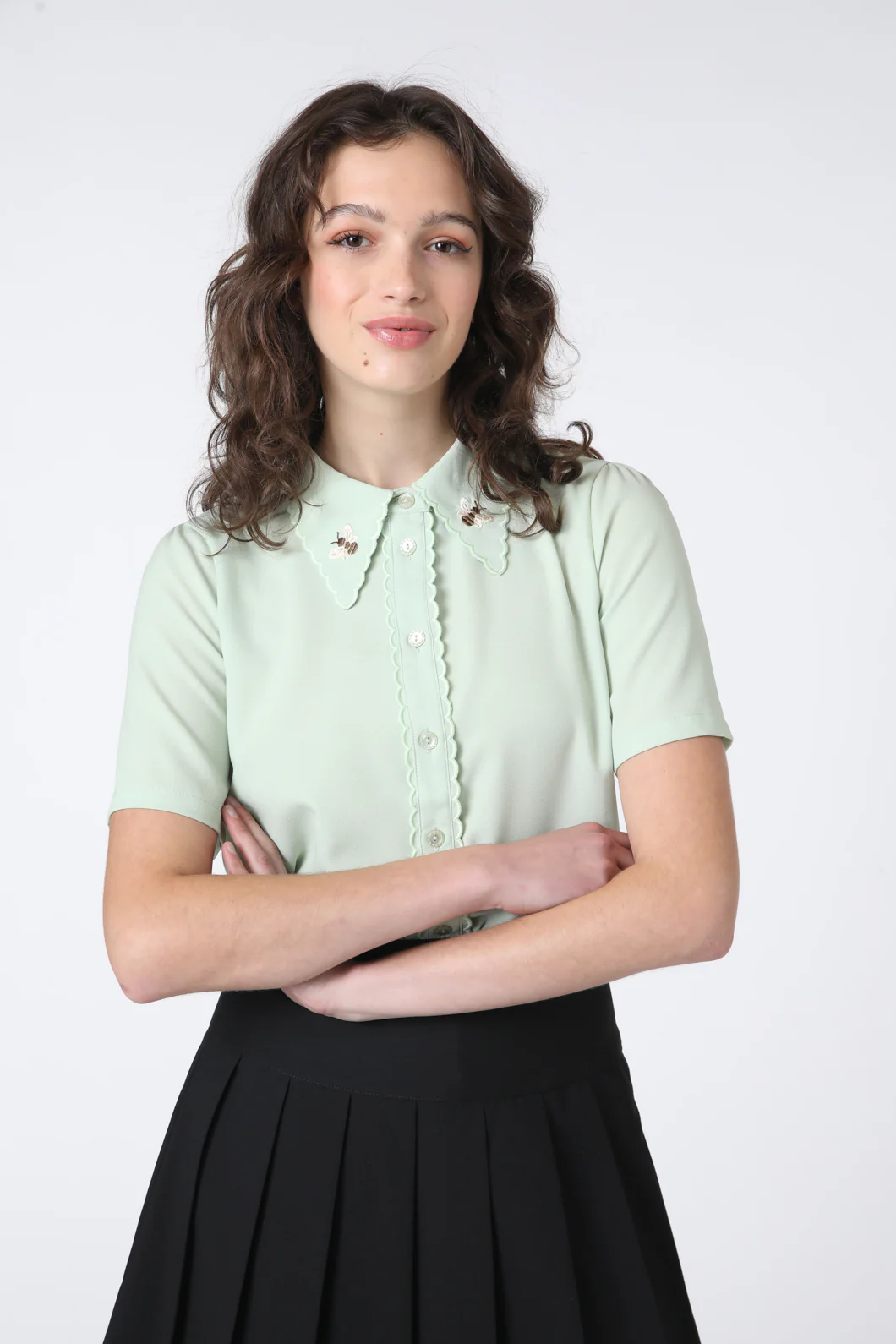 Honey Embroidered Blouse