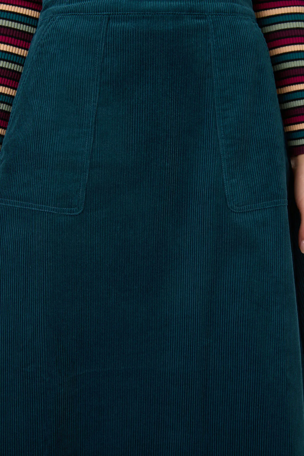 Jamie Cord Midi Skirt - Image 6