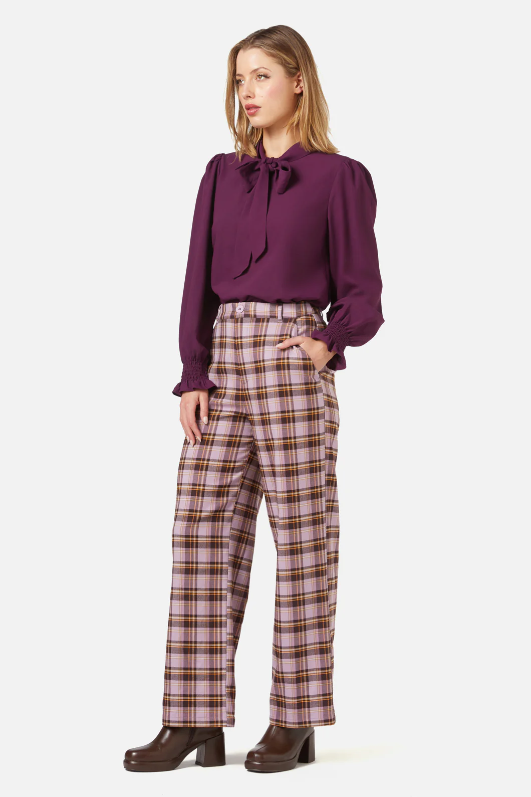 Jeannie Check Pant - Image 3