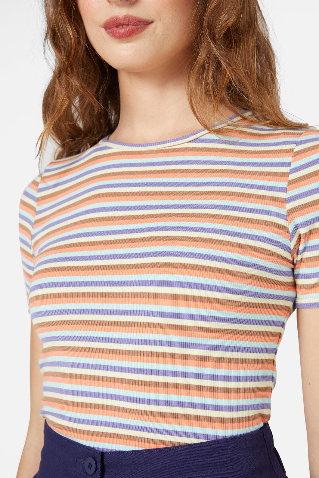 Jennifer Stripe Tee - Image 5