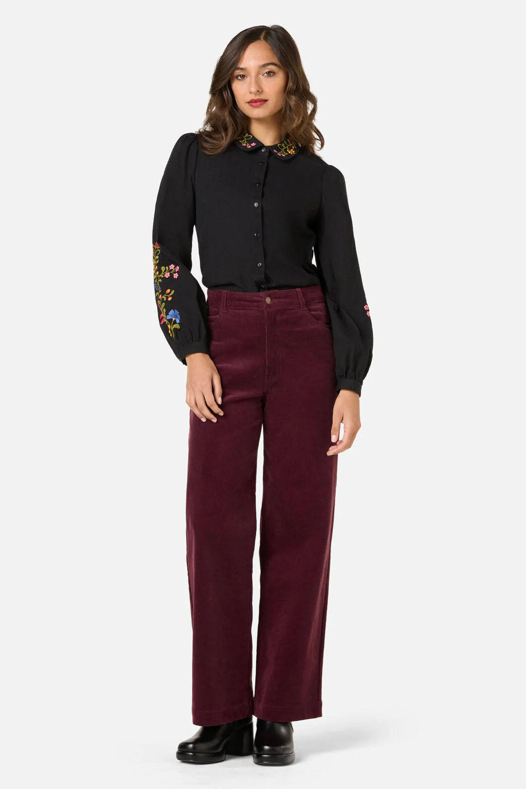 Joelle Embroidered Blouse - Image 3