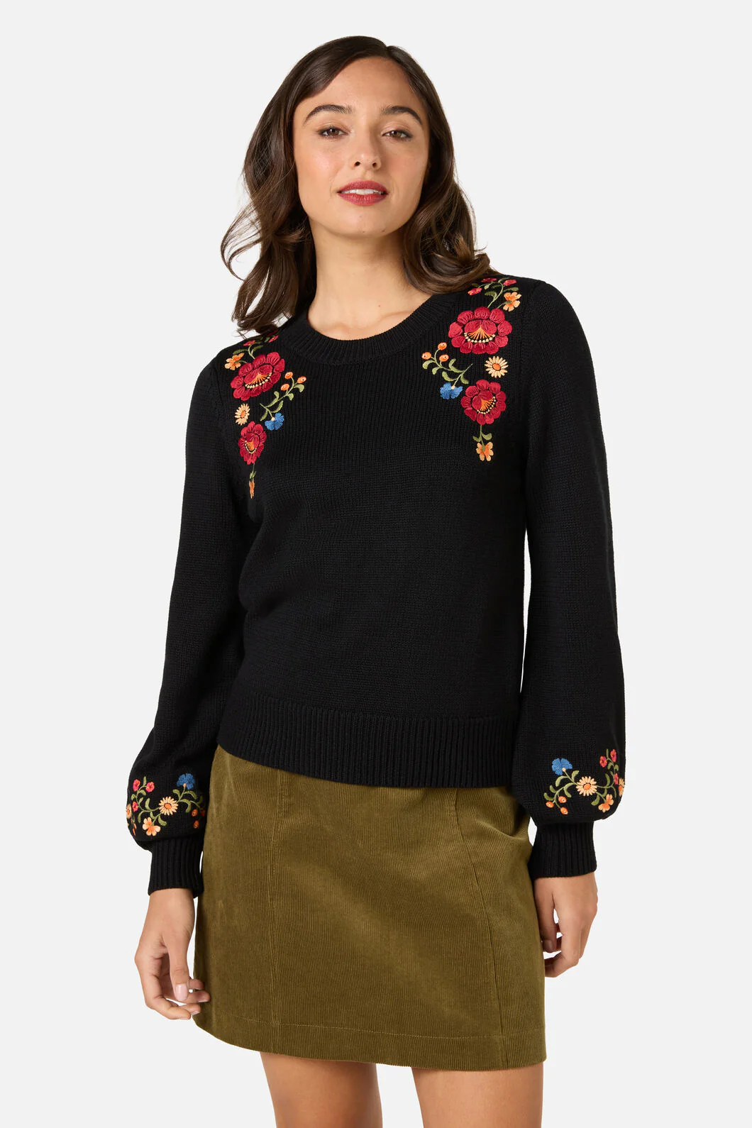 Joelle Embroidered Jumper