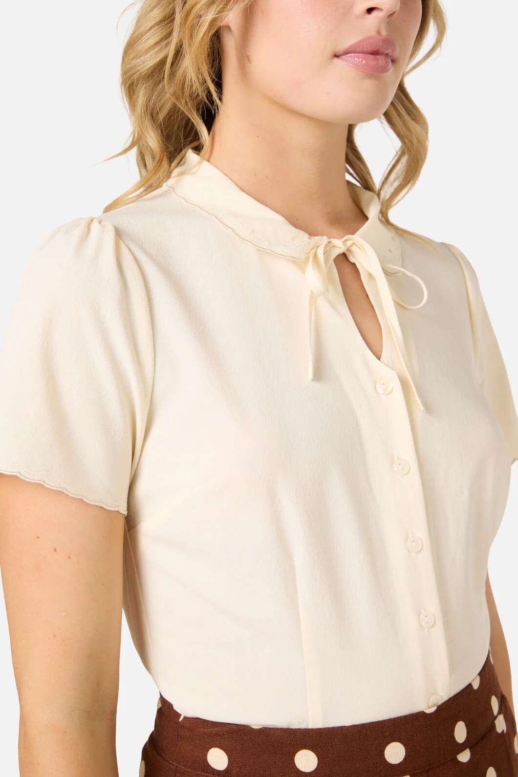 Josie Short Sleeve Blouse - Image 14