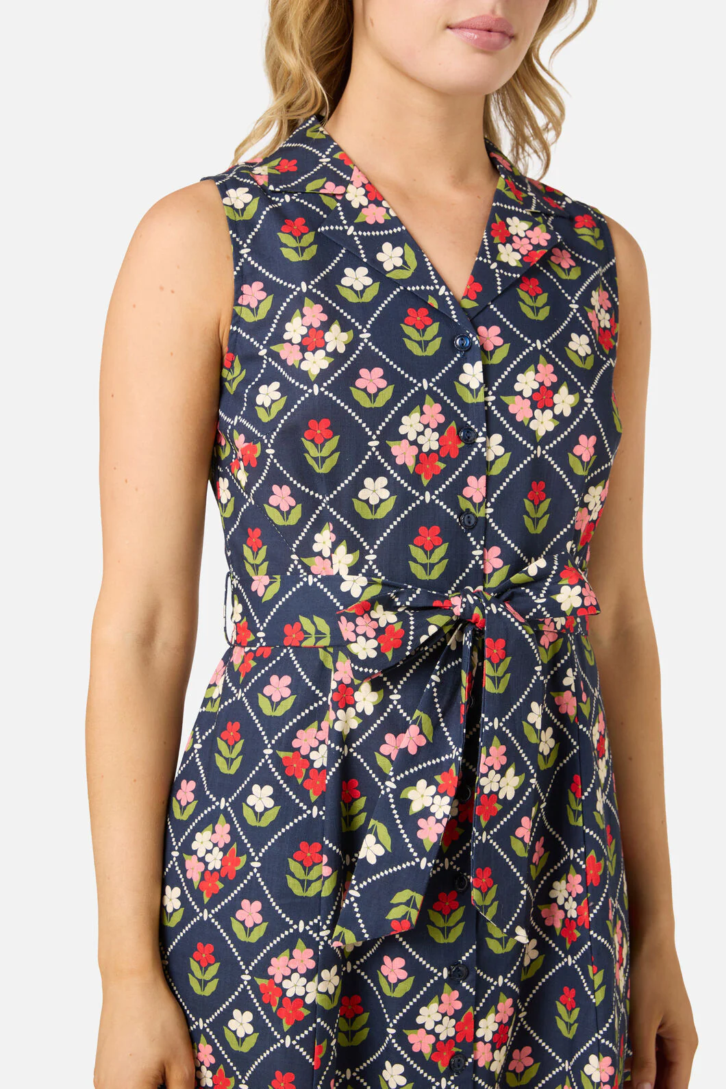 Judy Collar Mini Dress - Image 5