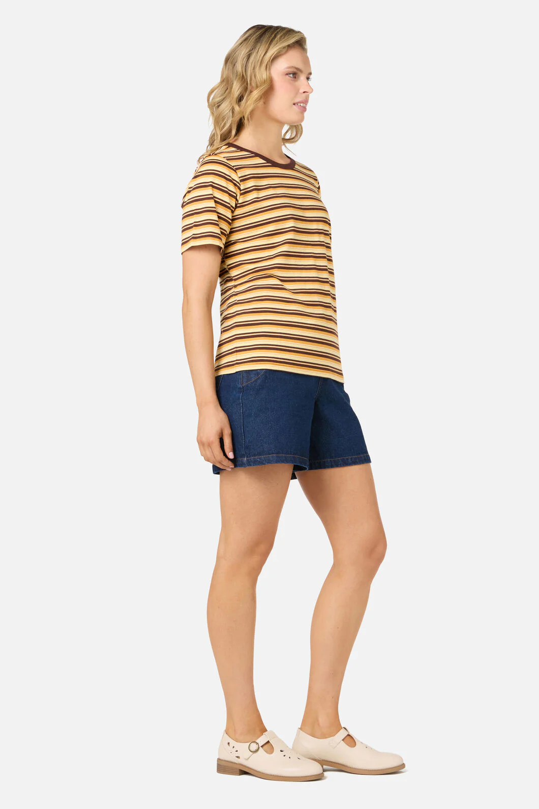 Judy Retro Stripe Tee - Image 4