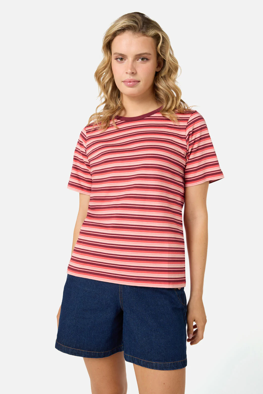 Judy Retro Stripe Tee - Image 7