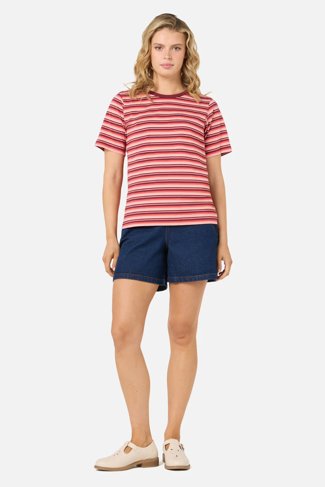 Judy Retro Stripe Tee - Image 9