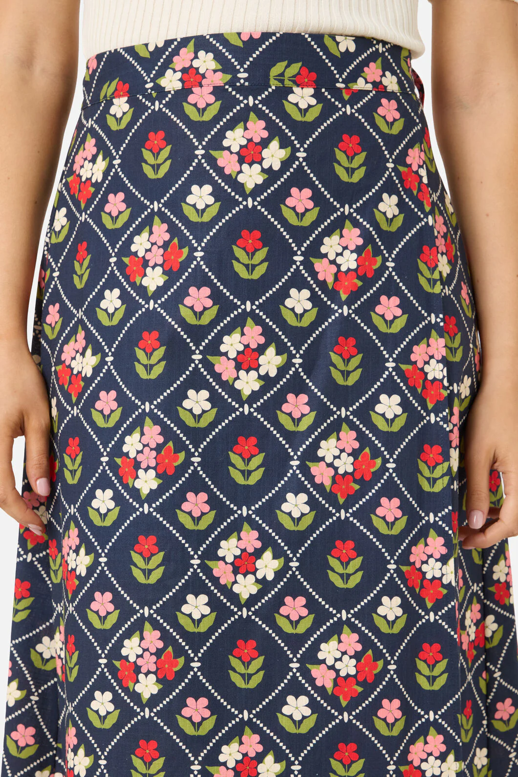 Judy Wrap Midi Skirt - Image 6