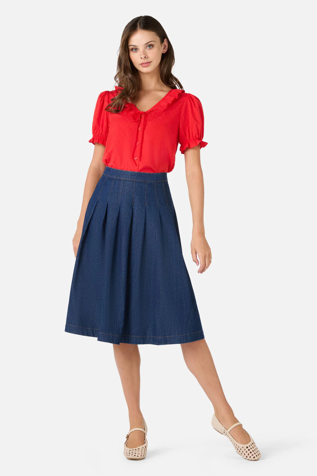 Kayla Ruffle Blouse - Image 9