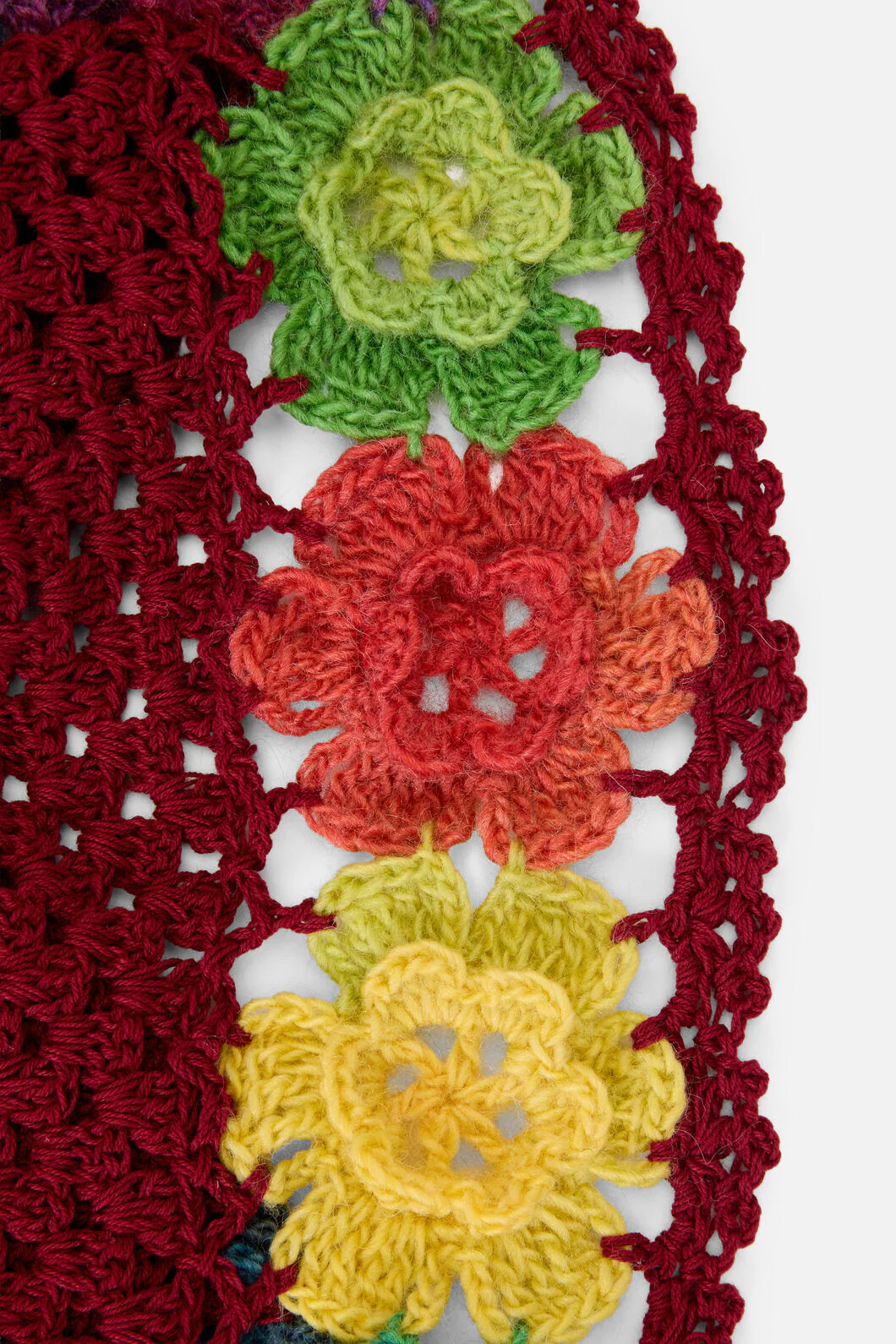 Knit Flower Bonnet - Image 5