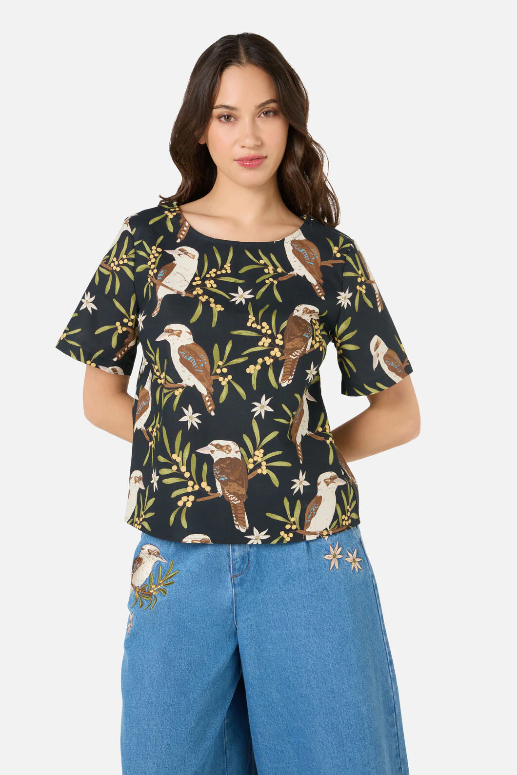 Kookaburra Short Sleeve Top
