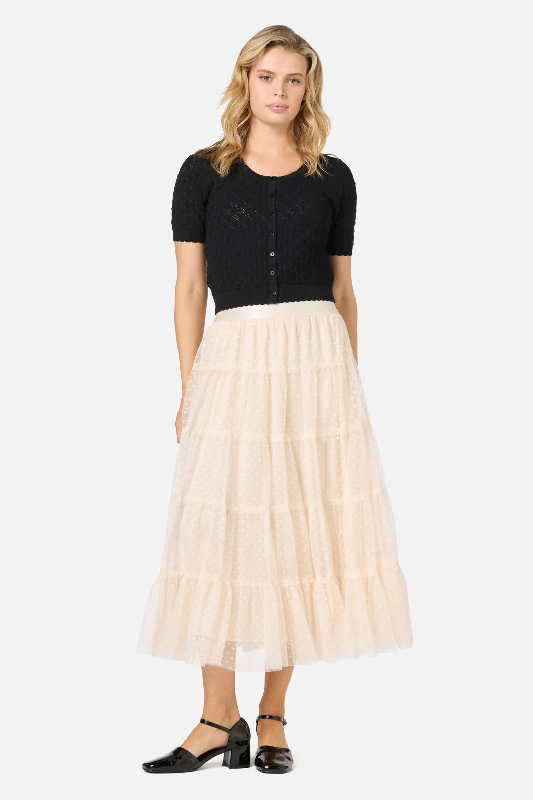 Lacey Short Sleeve Cardigan - Image 3