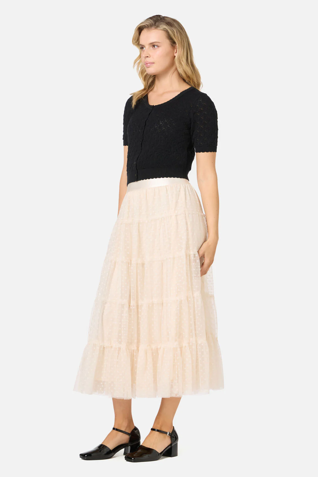 Lacey Short Sleeve Cardigan - Image 4