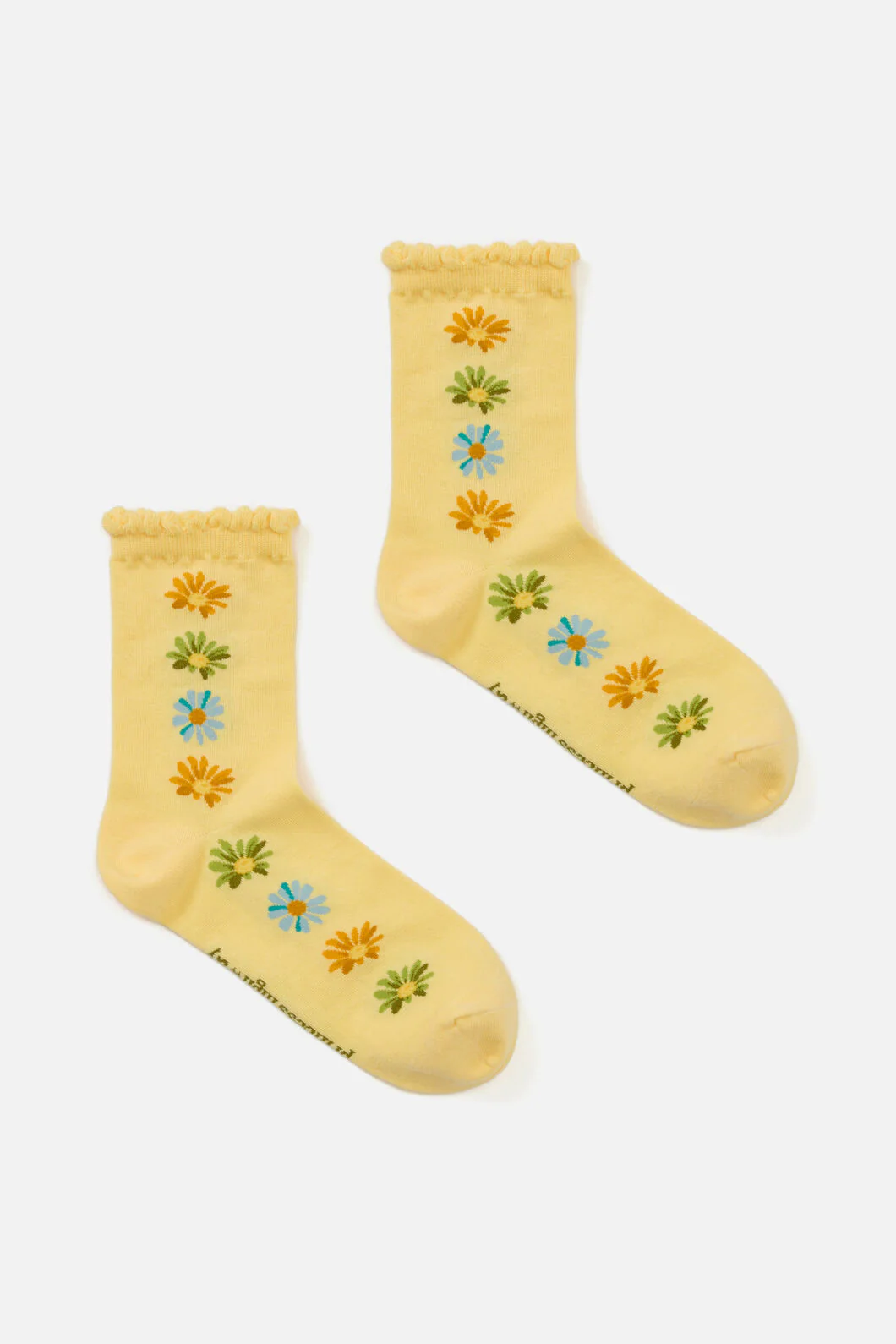 Lemon Daisy Jane Sock