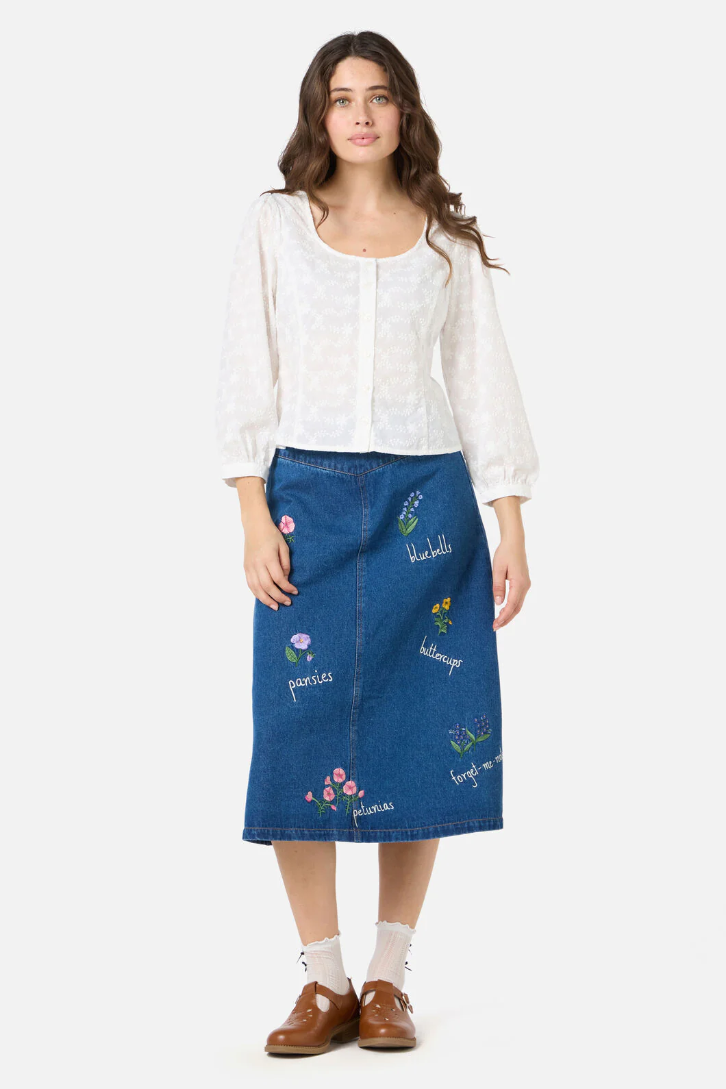 Lily Broidery Top