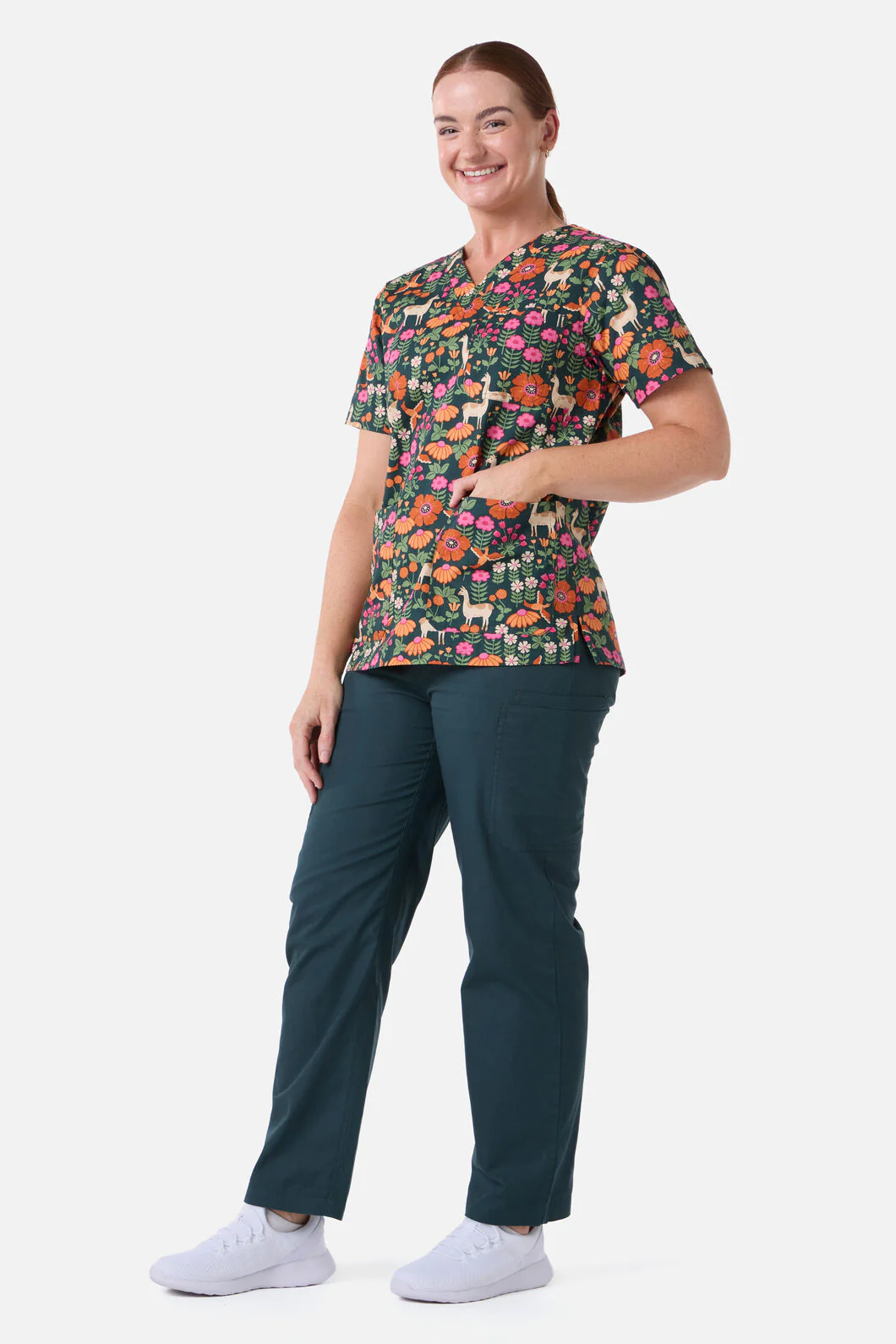 LlamaBird Top & Pant Scrub Set - Image 5